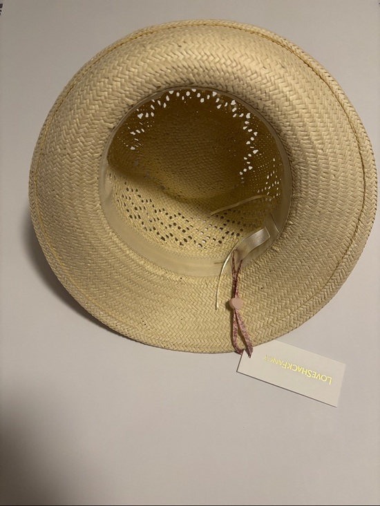 Loveshackfancy Silan straw bucket hat main image 4